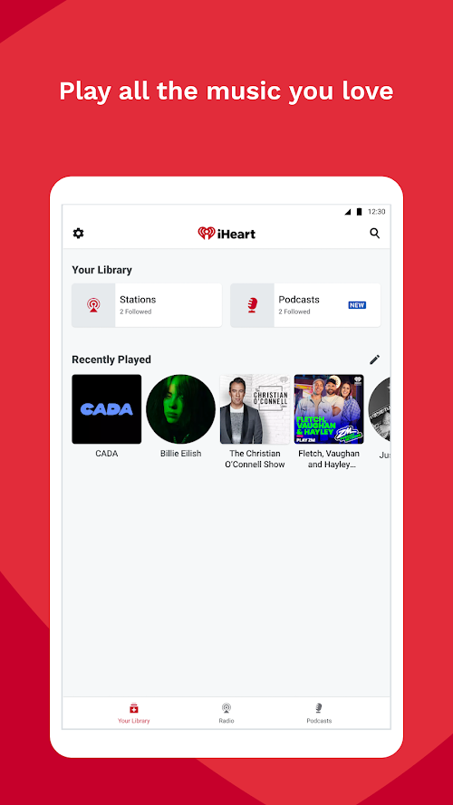 iHeart: Music, Radio, Podcasts  Screenshots