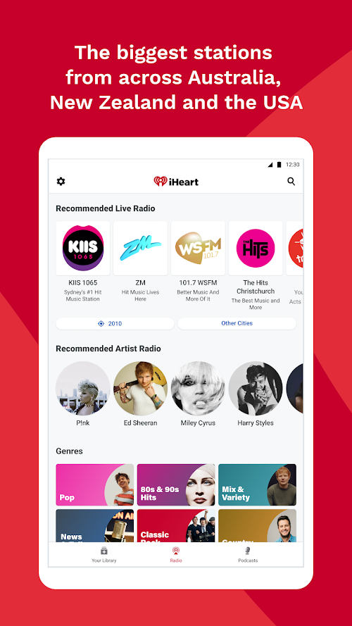 iHeart: Music, Radio, Podcasts  Screenshots