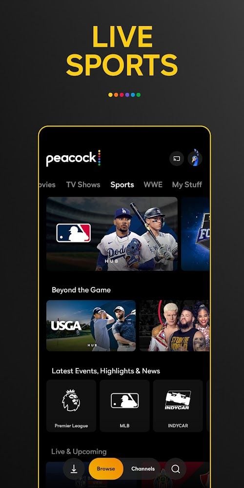 Peacock TV  Screenshots