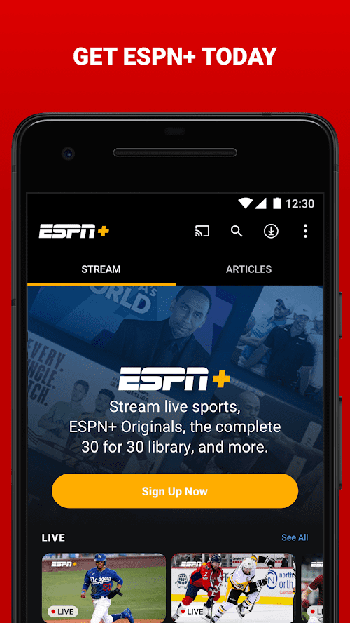 ESPN  Screenshots