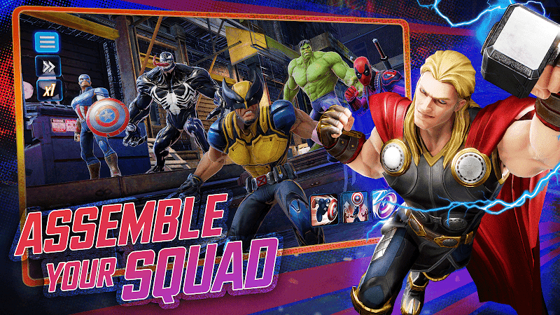 MARVEL Strike Force: Squad RPG  Screenshots