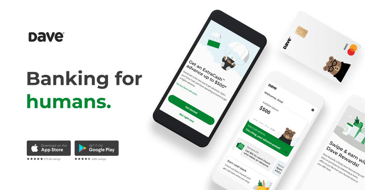 Dave - Banking & Cash Advance  Screenshots