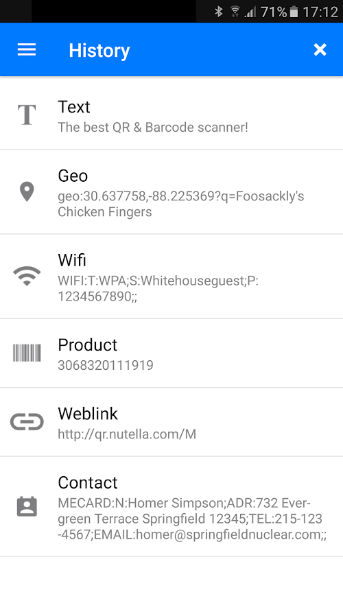 QR & Barcode Scanner  Screenshots