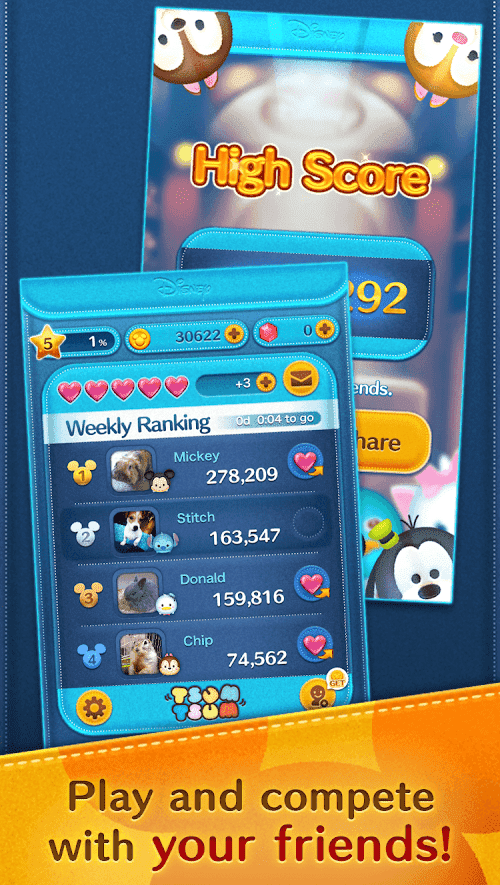 LINE: Disney Tsum Tsum  Screenshots