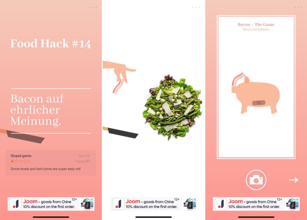 Bacon – The Game  Screenshots