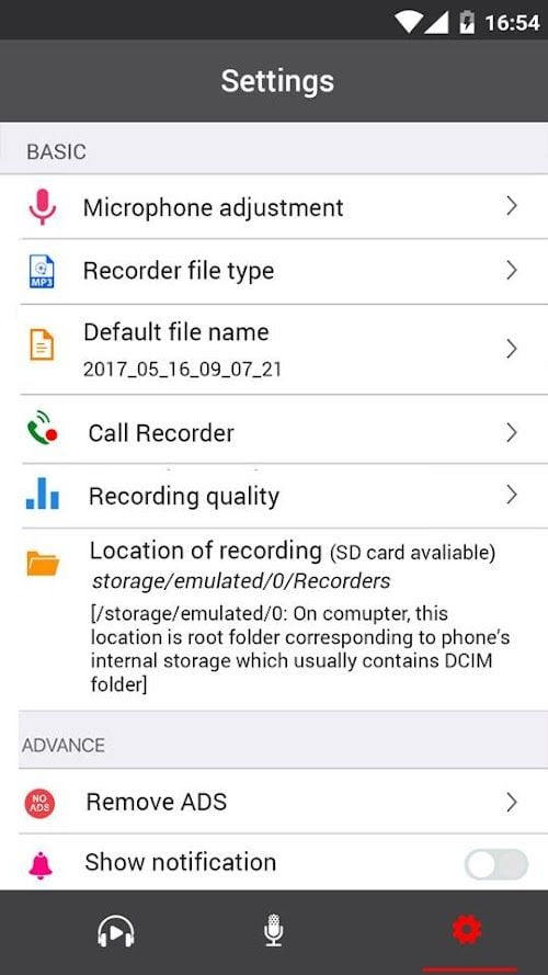 Voice Recorder  Screenshots