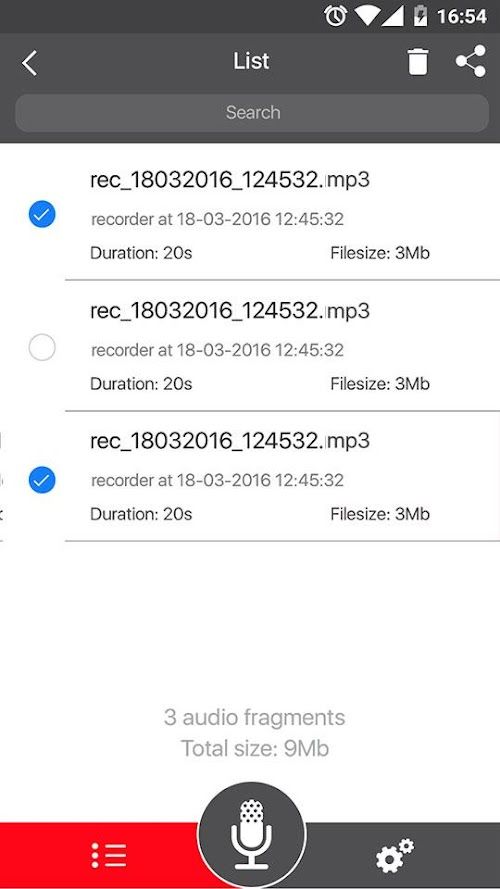 Voice Recorder  Screenshots