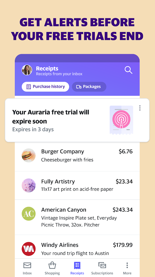 Yahoo Mail  Screenshots