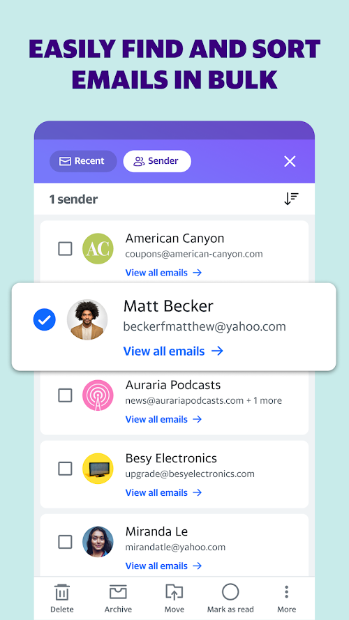 Yahoo Mail  Screenshots