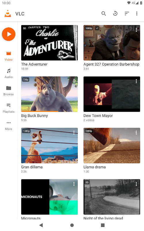 VLC for Android  Screenshots
