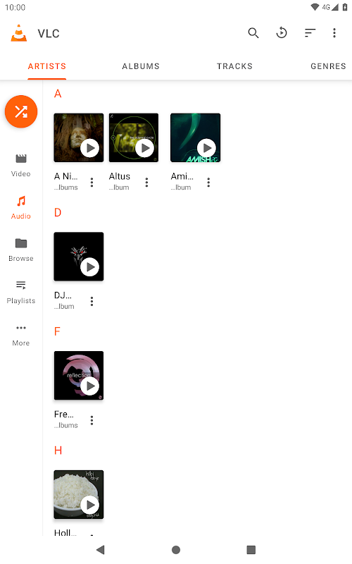 VLC for Android  Screenshots