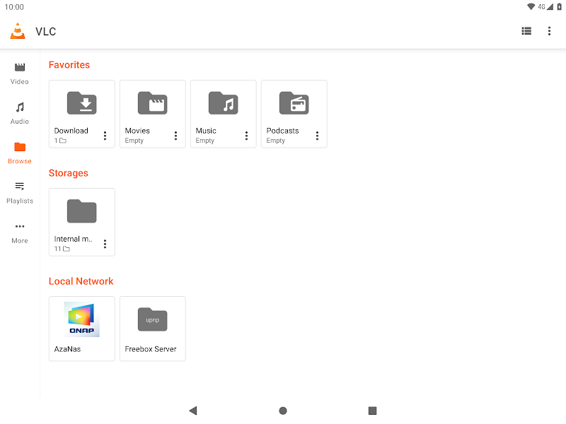 VLC for Android  Screenshots