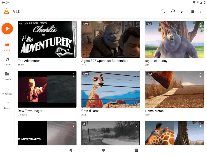 VLC for Android  Screenshots