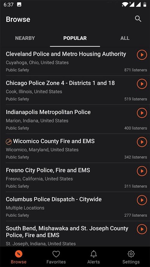 Police Scanner  Screenshots