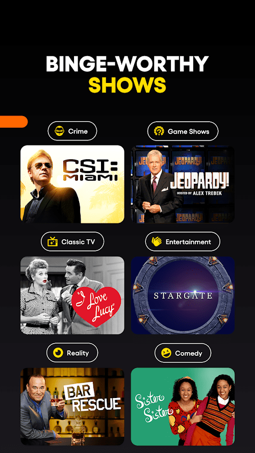Pluto TV  Screenshots