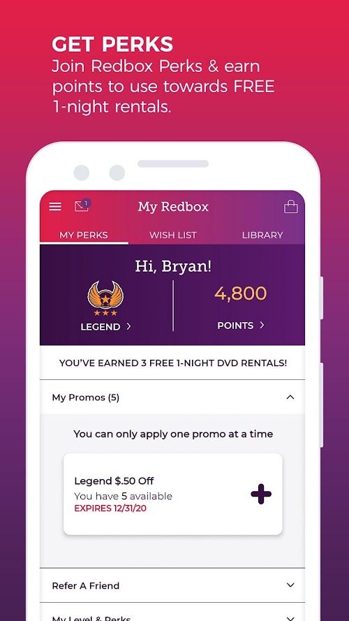Redbox: Rent. Stream. Buy.  Screenshots