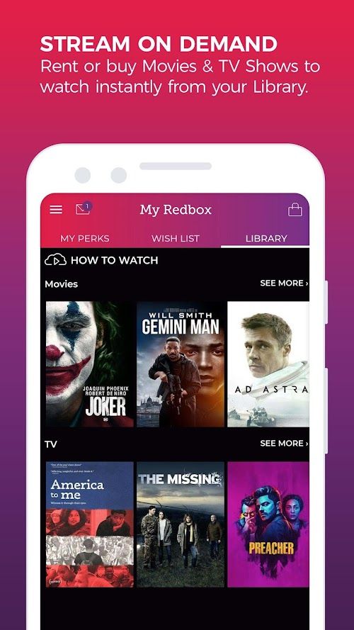 Redbox: Rent. Stream. Buy.  Screenshots