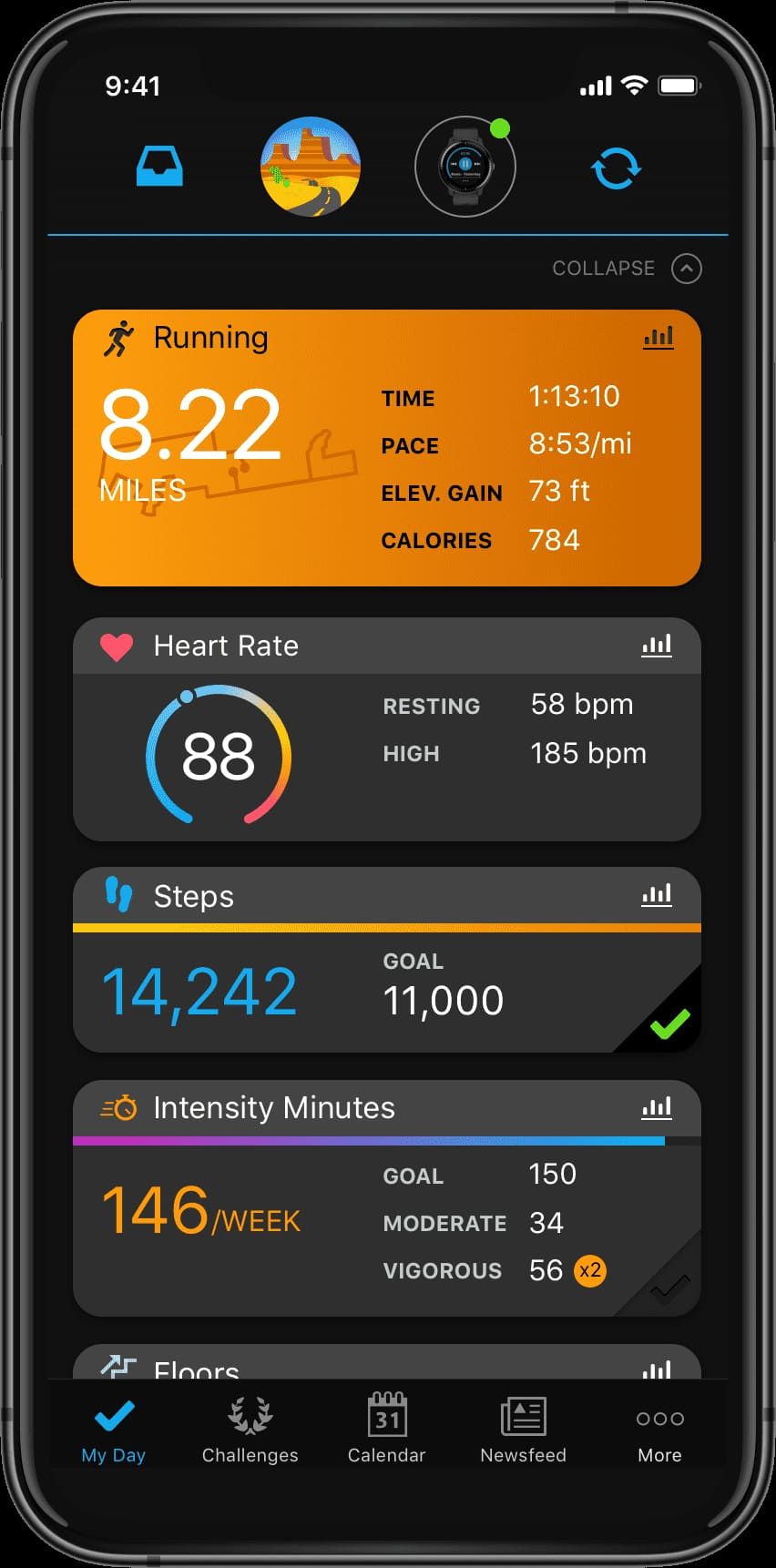 Garmin Connect  Screenshots