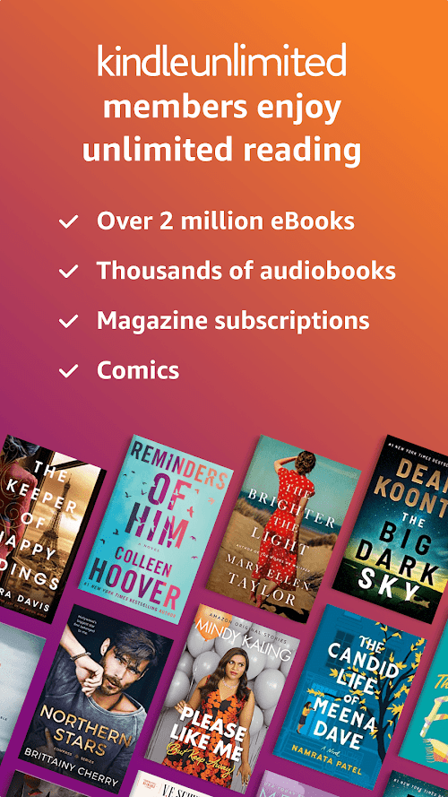 Amazon Kindle  Screenshots