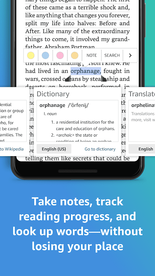 Amazon Kindle  Screenshots