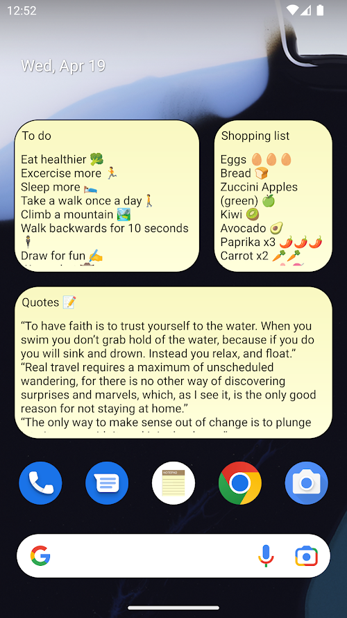 Notepad  Screenshots