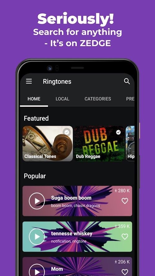 Zedge  Screenshots