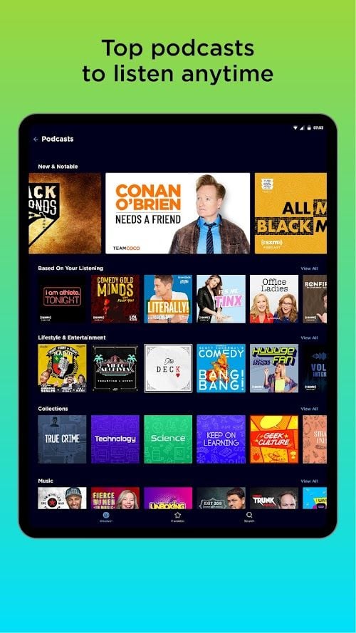 SiriusXM  Screenshots