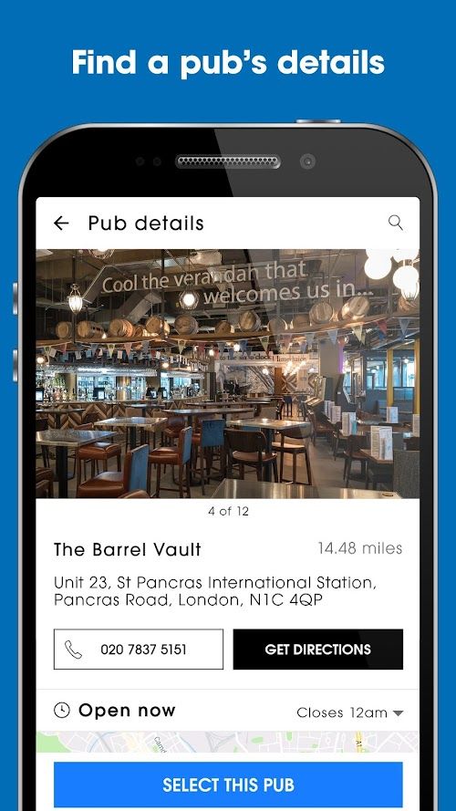 Wetherspoon Order and Pay  Screenshots