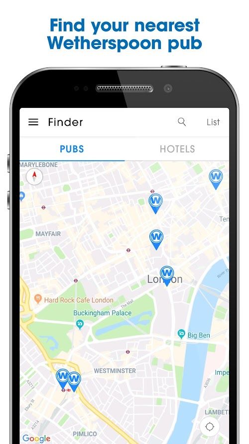 Wetherspoon Order and Pay  Screenshots