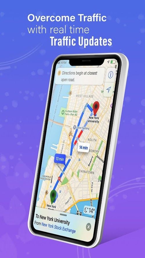 GPS, Maps, Voice Navigation & Directions  Screenshots