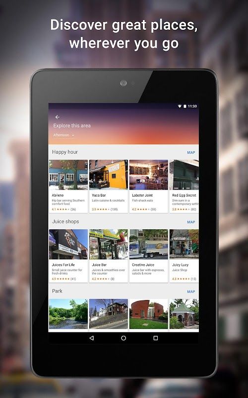 Google Maps  Screenshots