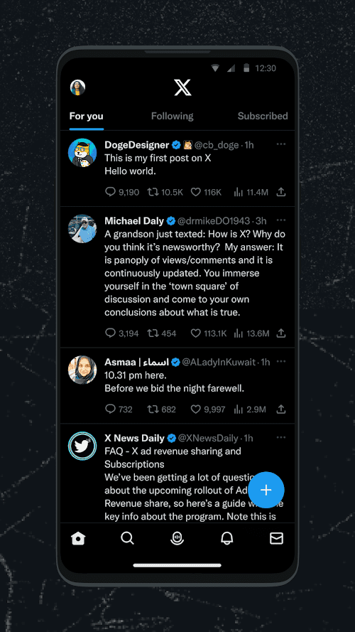 Twitter  Screenshots