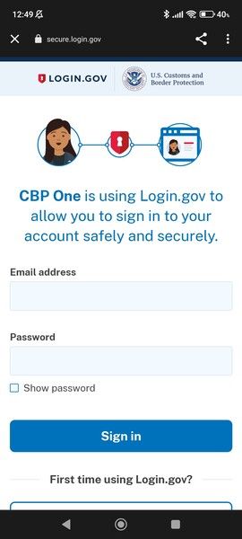 CBP One  Screenshots