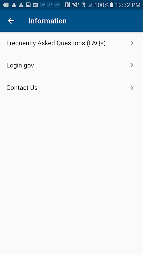 CBP One  Screenshots