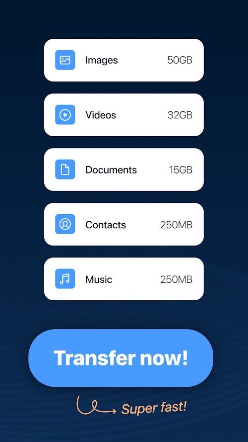 Copy My Data  Screenshots