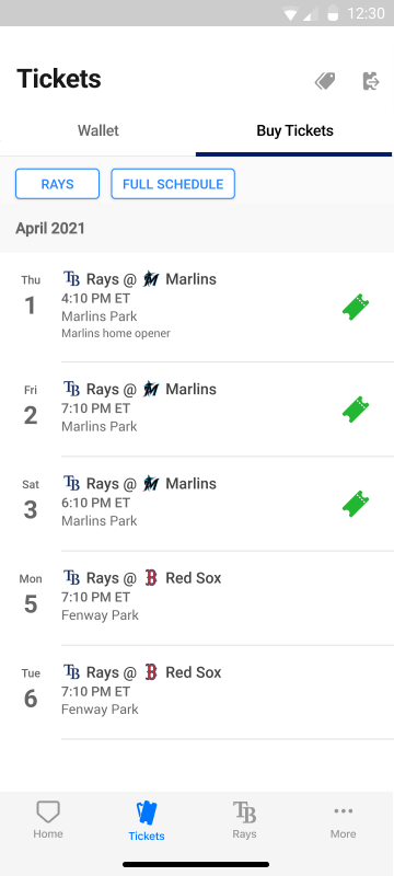 MLB Ballpark  Screenshots