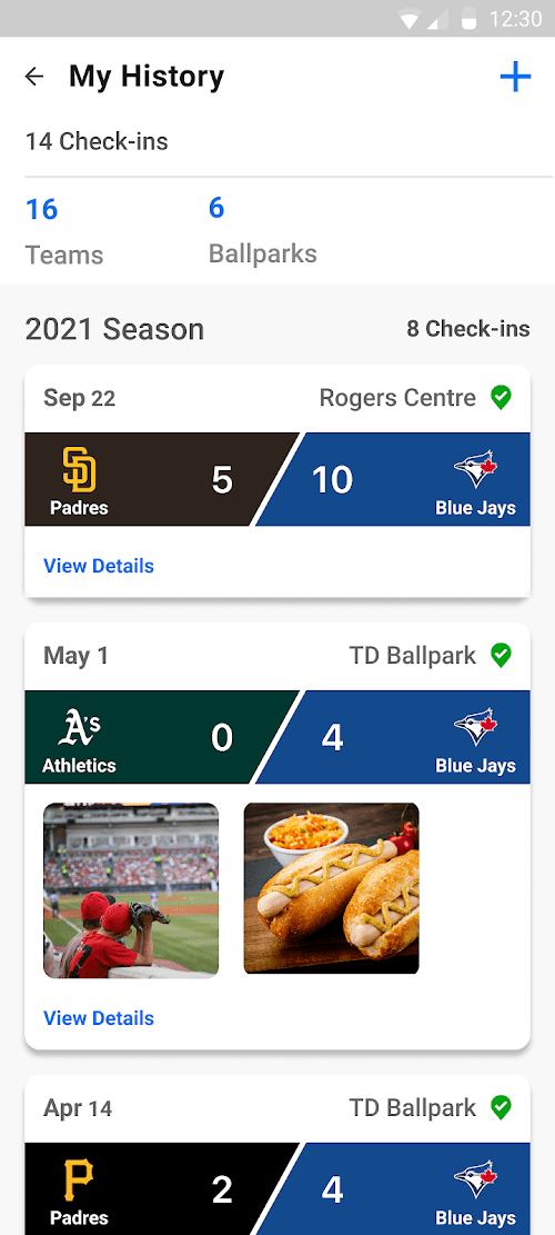 MLB Ballpark  Screenshots