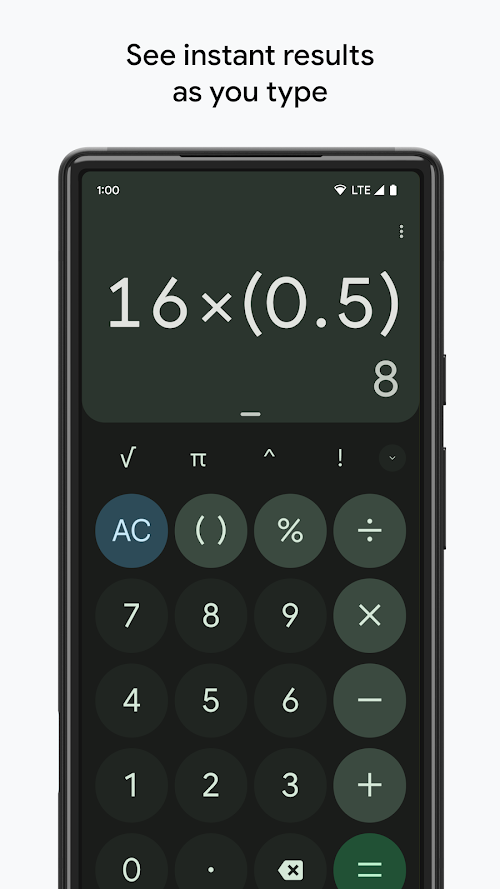 Calculator  Screenshots