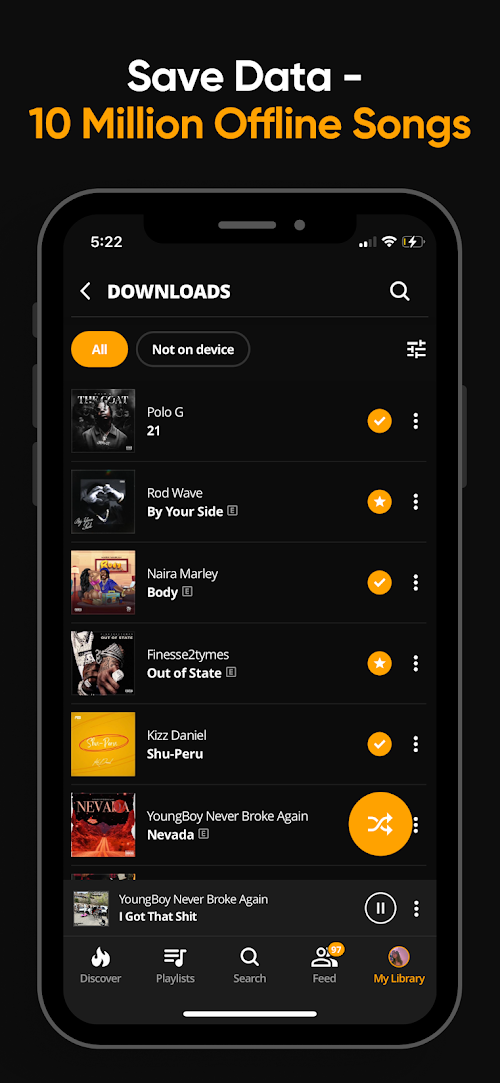 Audiomack  Screenshots