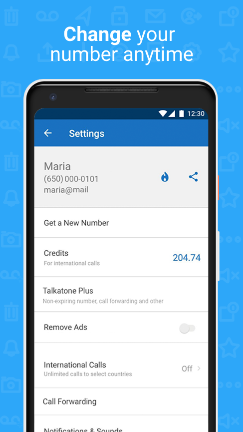 Talkatone  Screenshots
