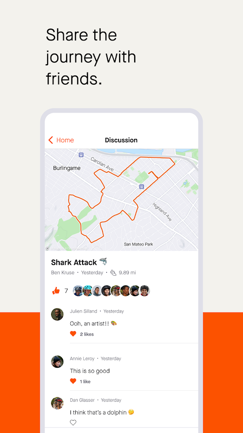 Strava GPS  Screenshots