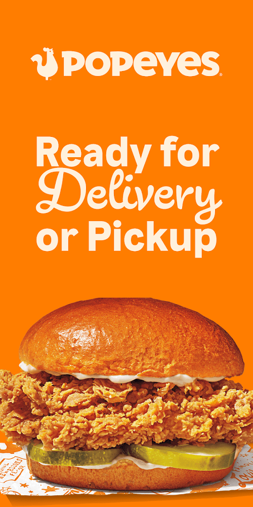 Popeyes App  Screenshots