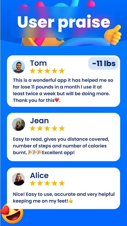 Step Tracker - Pedometer  Screenshots