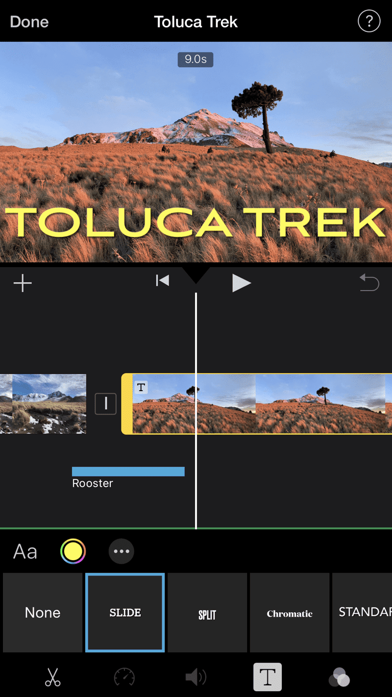 iMovie  Screenshots