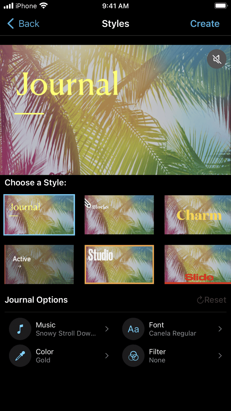 iMovie  Screenshots